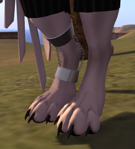 [FaeNx] KZK Husky Legchains Right Leg