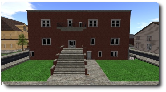 Chicago - Two Flat Brownstone -Boxed