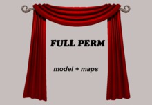 Just Hanging - Drape on Rod - 2 sided 2 prims - Ful Perm