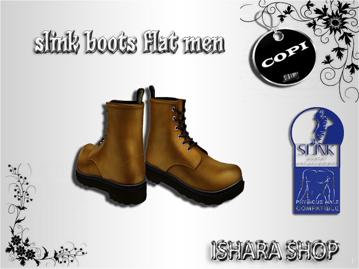 SLINK BOOTS FLAT MEN 4