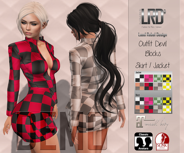 LRD Devil outfit Blocks DEMO