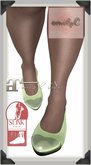 EmilyC Shoe Mell Flat Maitreya Slink //  Lime
