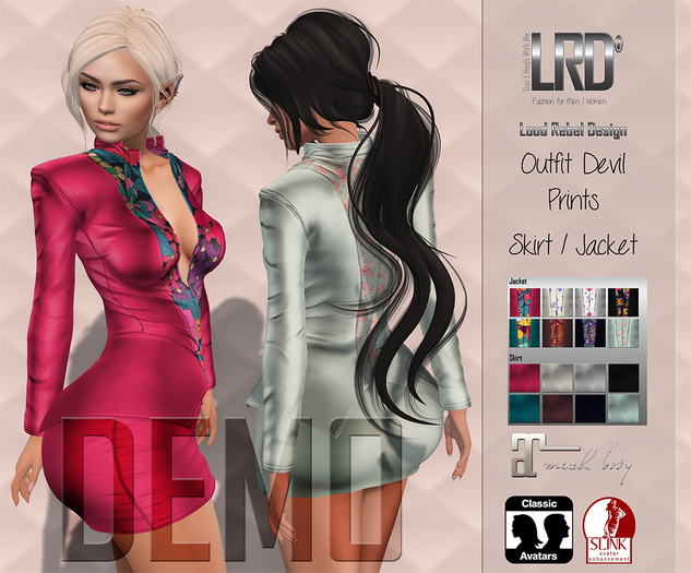 LRD Devil outfit Prints DEMO