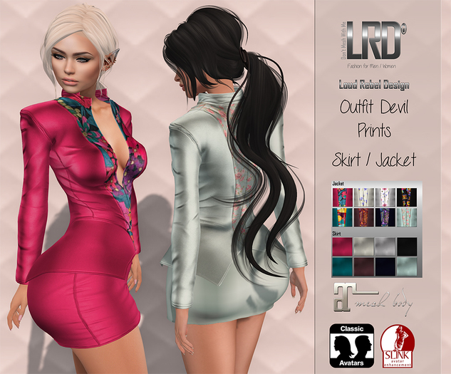 LRD Devil outfit Prints