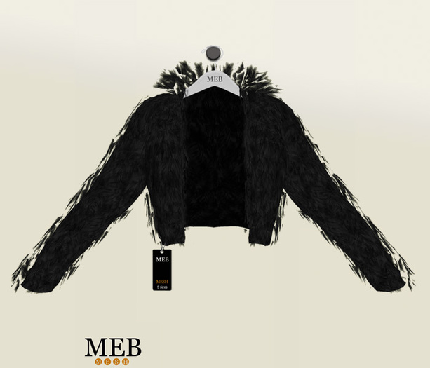 MEB : Sandra BlackFur Jacket (boxed)