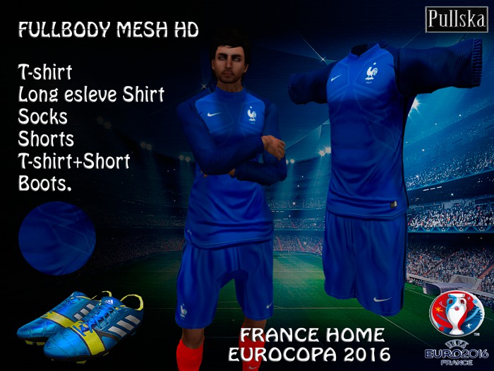 KIT FRANCE HOME EUROCOPA 2016