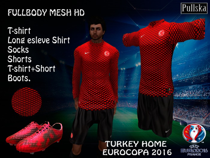 KIT TURKEY HOME EUROCOPA 2016
