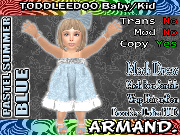 --ARMAND-- PASTEL SUMMER - BLUE