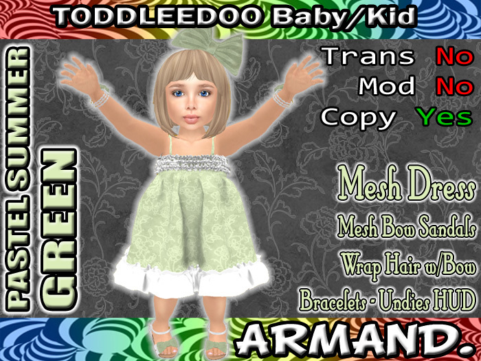 --ARMAND-- PASTEL SUMMER - GREEN