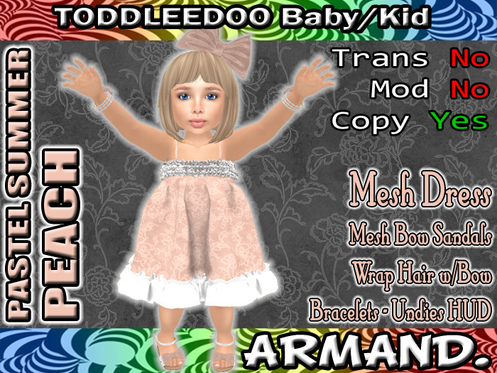 --ARMAND-- PASTEL SUMMER - PEACH