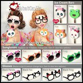 *katat0nik* (black frog) Glasses