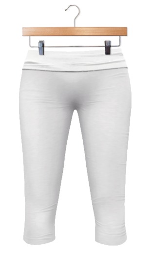 ! BD ! Freya Capris [White]
