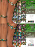 EarthStones Flora Anklets & Bracelets - Treasure Pack (wear)
