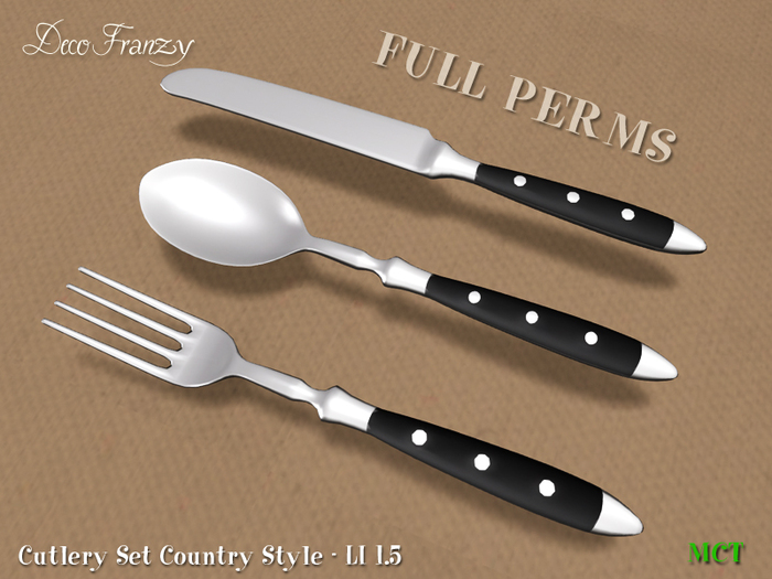 ~DecoFranzy~ Cutlery Country Fullperm (CMT)