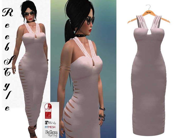 432-Reeb Style Damla Dress