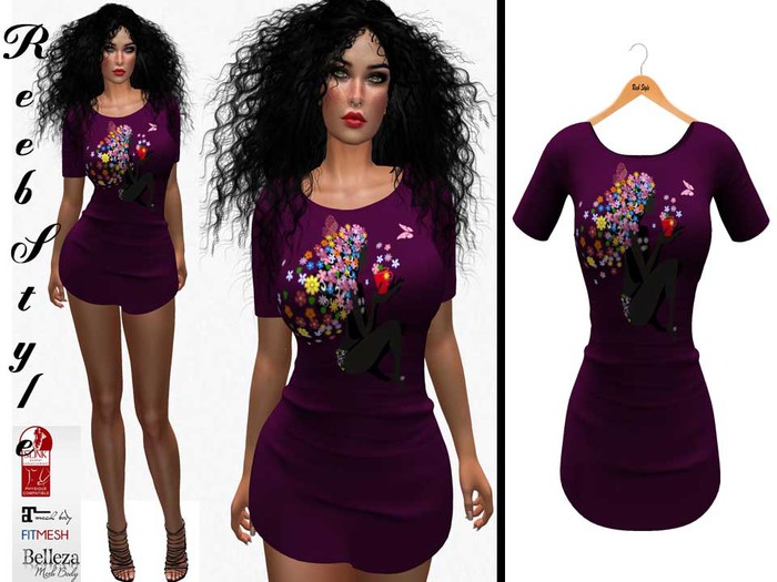 438-Reeb STyle Maral pink dres
