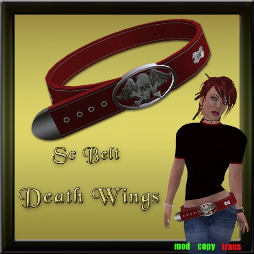 Sc Belt Death Wings Red