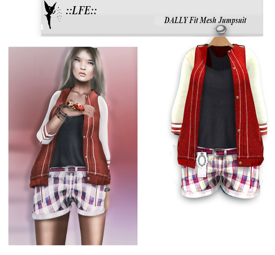 ::LFE:: Look2 Petra Shorts Jacket Top