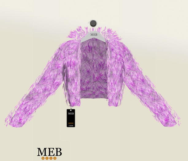 MEB : Sandra PinkFur Jacket (boxed)