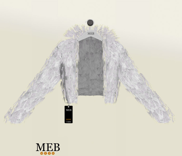 MEB : Sandra WhiteFur Jacket (boxed)