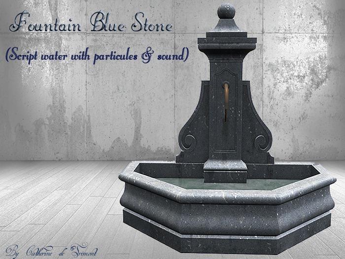 *CdT* Fountain Blue Stone