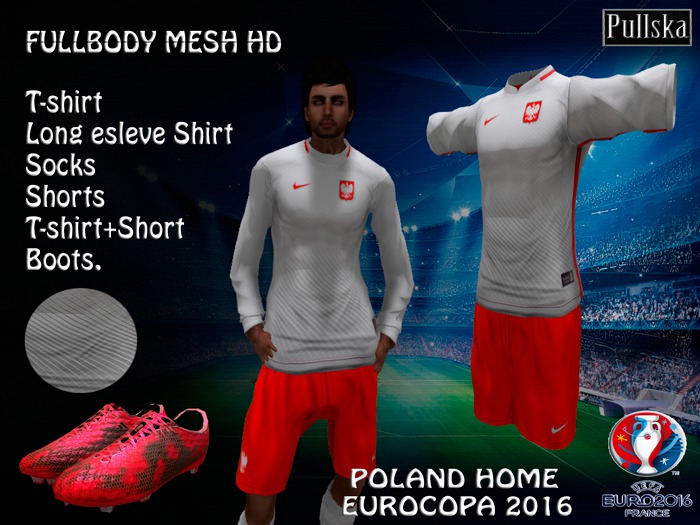 KIT POLAND HOME EUROCOPA 2016