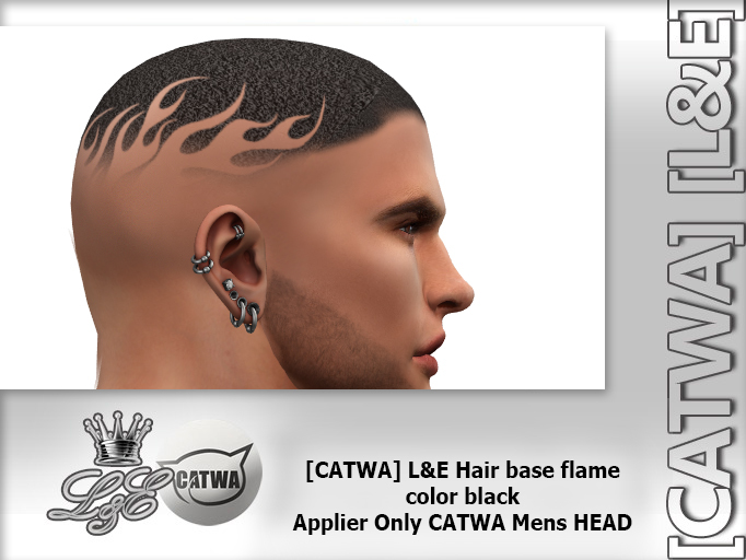 [CATWA] L&E Hair base flame (applier)