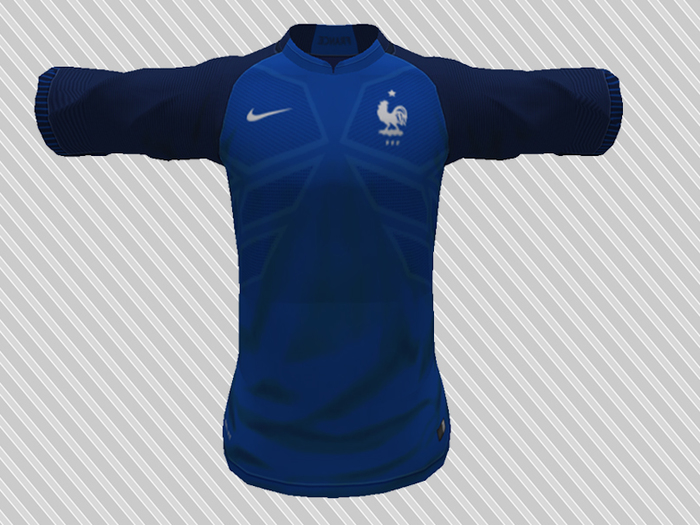 *France Home Kit*2016