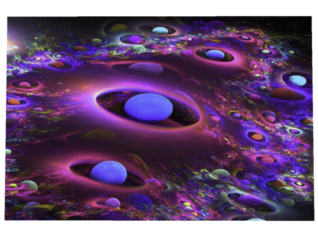 Abstract Spheres Texture