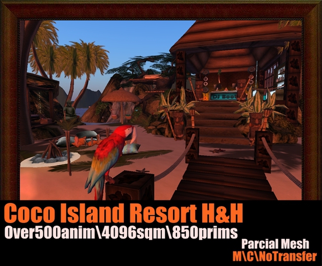 Coco Island Resort H&H (4096sqm) - BOXED