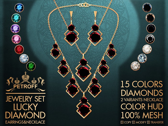 *PetroFF* Lucky Diamond Set