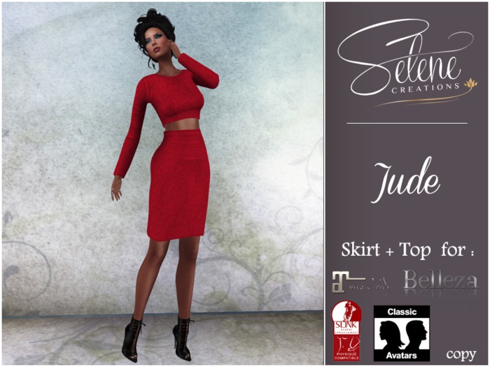 [Selene Creations] Jude Red (wear & click)
