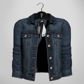 Emery Amsterdam Denim Jacket Faded Blue