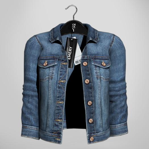 Emery Amsterdam Denim Jacket Light Blue