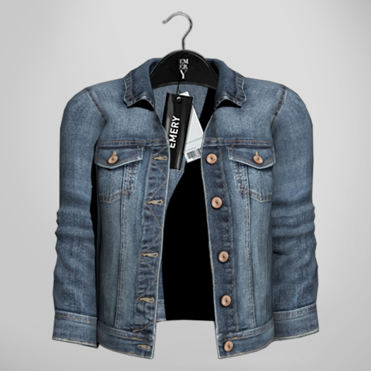 Emery Amsterdam Denim Jacket Washed Blue