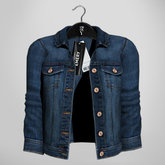 Emery Amsterdam Denim Jacket Vibrant Blue