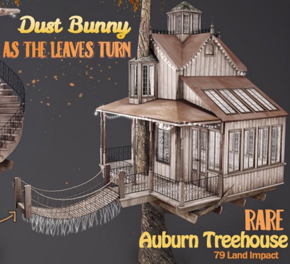 dust bunny . auburn treehouse RARE