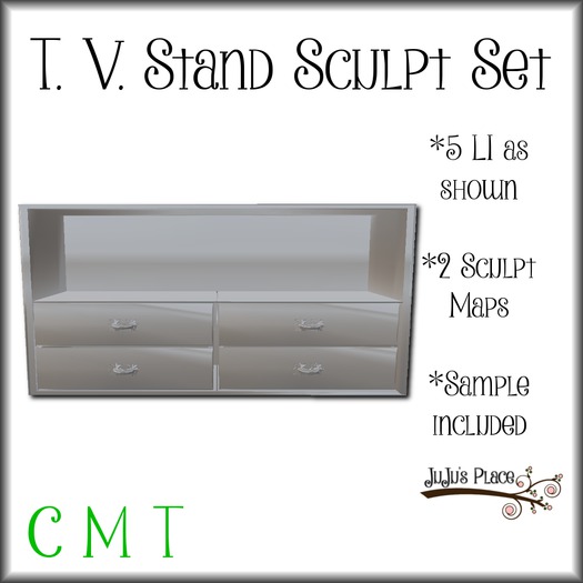 TV Stand Sculpt Set (boxed)