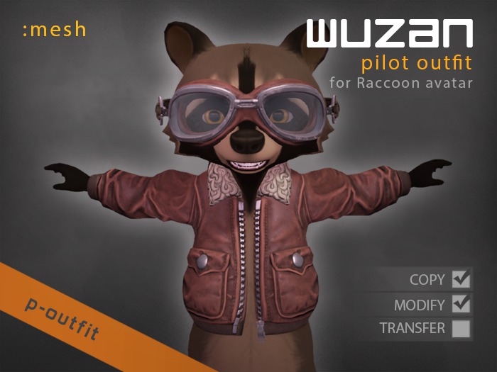 P-Outfit (Wuzan Raccoon)