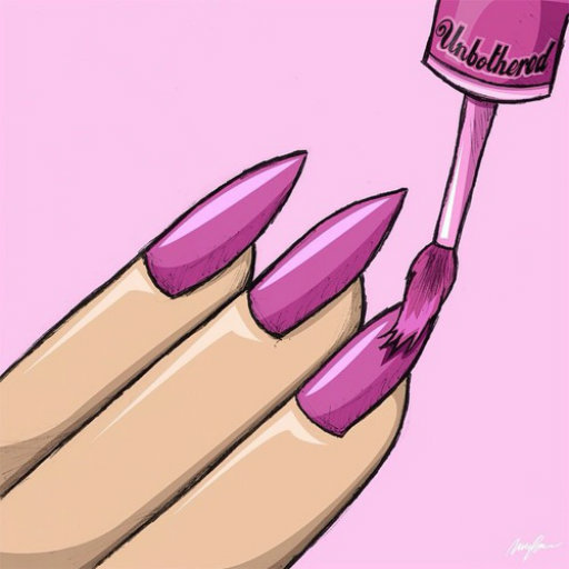 *K* Nails Done Poster