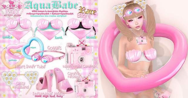 .tsg. AquaBabe - Aqua Heart Inner Tube