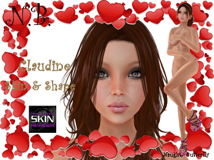 ))N.B.((NaughtyButterfly - Claudine - Skin&Shape