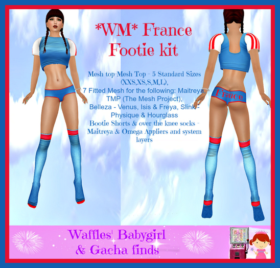 *WM* France Footie Kit