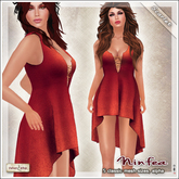 [V/W] Ninfea Scarlet - Fantasy Tunic Dress 