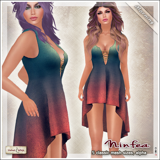 [V/W] Ninfea Morning - Fantasy Tunic Dress