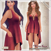 [V/W] Ninfea Magenta - Fantasy Tunic Dress