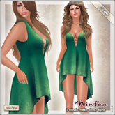 [V/W] Ninfea Jade - Fantasy Tunic Dress