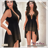 [V/W] Ninfea Black - Fantasy Tunic Dress