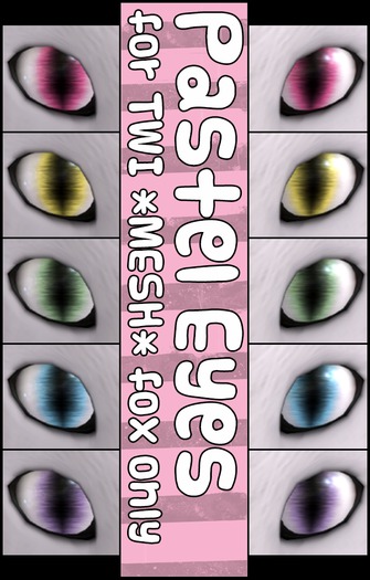 TWI Fox Pastel Eyes