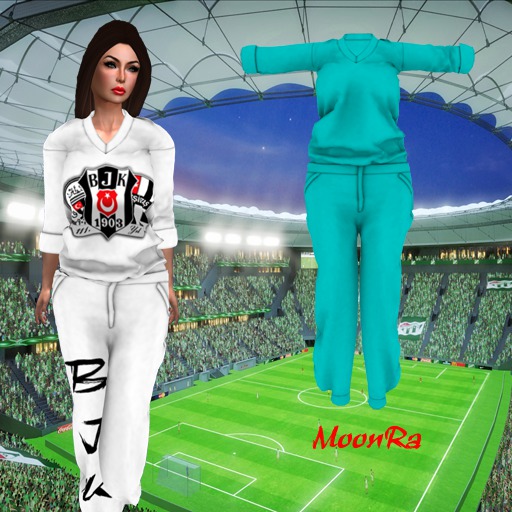 MoonRa Turquoise Comfort Outfit